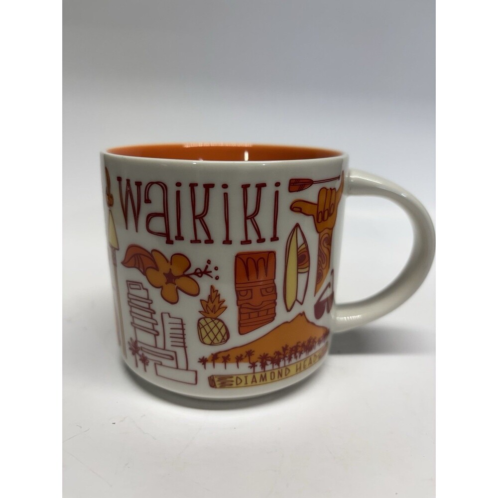 Starbucks Waikiki Been There Series Mug 14oz Across The Globe Collection 2022